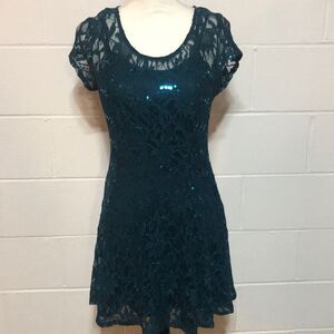 Speechless Sequin Dress Lg.